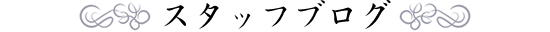 スタッフブログ